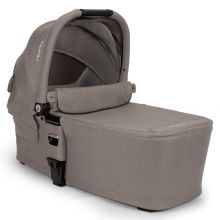 MIXX next carrycot from birth to 9 months with privacy screen, ventilation window incl. mattress & raincover - Granite
