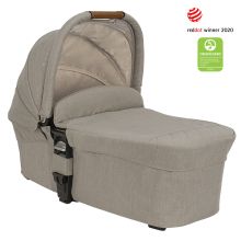 MIXX next carrycot with mesh window for Mixx next baby carriage incl. mattress & rain cover - Hazelwood