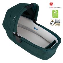 TRIV next carrycot with mesh window for Triv next baby carriage incl. mattress & raincover - Lagoon