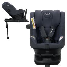 Reboarder child seat PRYM i-Size from birth - 4 years (40 cm - 105 cm) 360° rotatable, incl. Isofix base - Lake