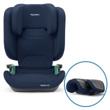 Kindersitz Monza CFX i-Size faltbar & tragbar ab 3,5 Jahre - 12 Jahre (100 cm - 150 cm) mit Isofix - Misano Blue