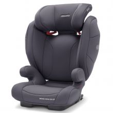Kindersitz Monza Nova EVO Seatfix Gruppe 2/3 - 3,5 Jahre bis 12 Jahre (15-36 kg) - Core - Simply Grey