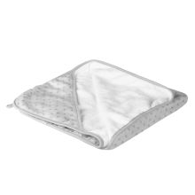 Asciugamano con cappuccio in 100% cotone biologico GOTS 80 x 80 cm - Lil Planet - Grigio