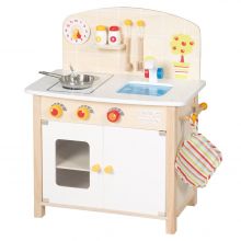 Mini cucina per bambini con accessori - natura