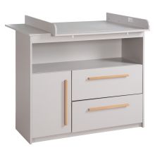 Changing unit Lea wide incl. changing unit - gray