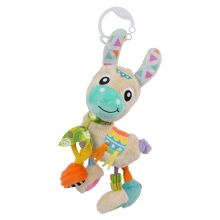 Hanging toy / baby carriage hanger Sensory Friend - Llama magnifying glass