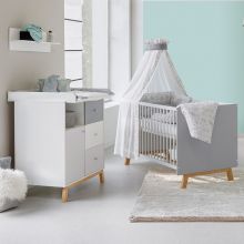 Sparset Kinderzimmer Vegas 15-tlg. Inkl. Textilkollektion Origami Black