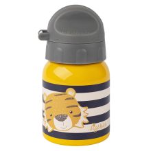 Stainless steel drinking bottle 250 ml - Tiger - Yellow Blue