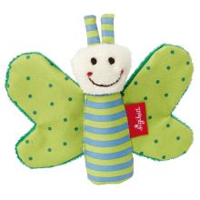 Grasping toy crackling butterfly - green