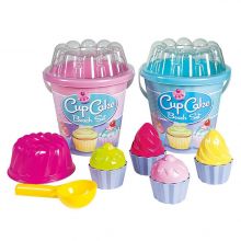 12-tlg. Eimerganitur Cupcake - verschiedene Designs
