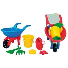 Baby-Schubkarre gefüllt mit Sandspielzeug - verschiedene Designs