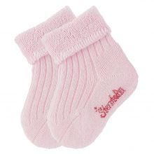 2er Pack Socken Rippenoptik - Rosa