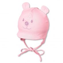 First hat bear - Pink
