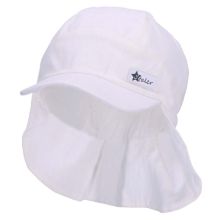 Schirmmütze mit Nackenschutz LSF - Weiß