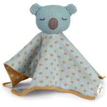 Organic cotton knitted cuddle cloth - 27 cm - Koala Kalla