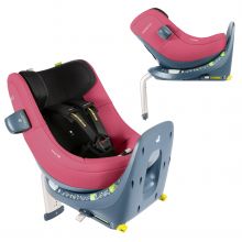 Reboarder-Kindersitz Marie³ i-Size ab Geburt - 4 Jahre (40 cm - 105 cm, 18 kg) 360 ° drehbar inkl. Neugeboreneneinlage, verstellbare Kopfstütze & Isofix - Forest Fruits
