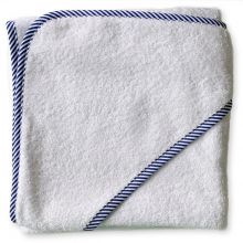 Hooded bath towel 80 x 80 cm - Uni White