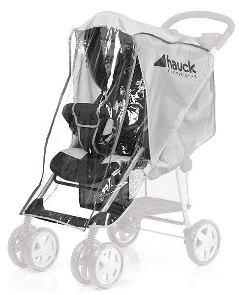 Regenschutz Kompatibel mit Hauck Shopper 6 Buggy Kinderwagen 