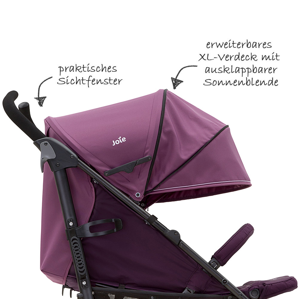 joie buggy brisk lx lilac