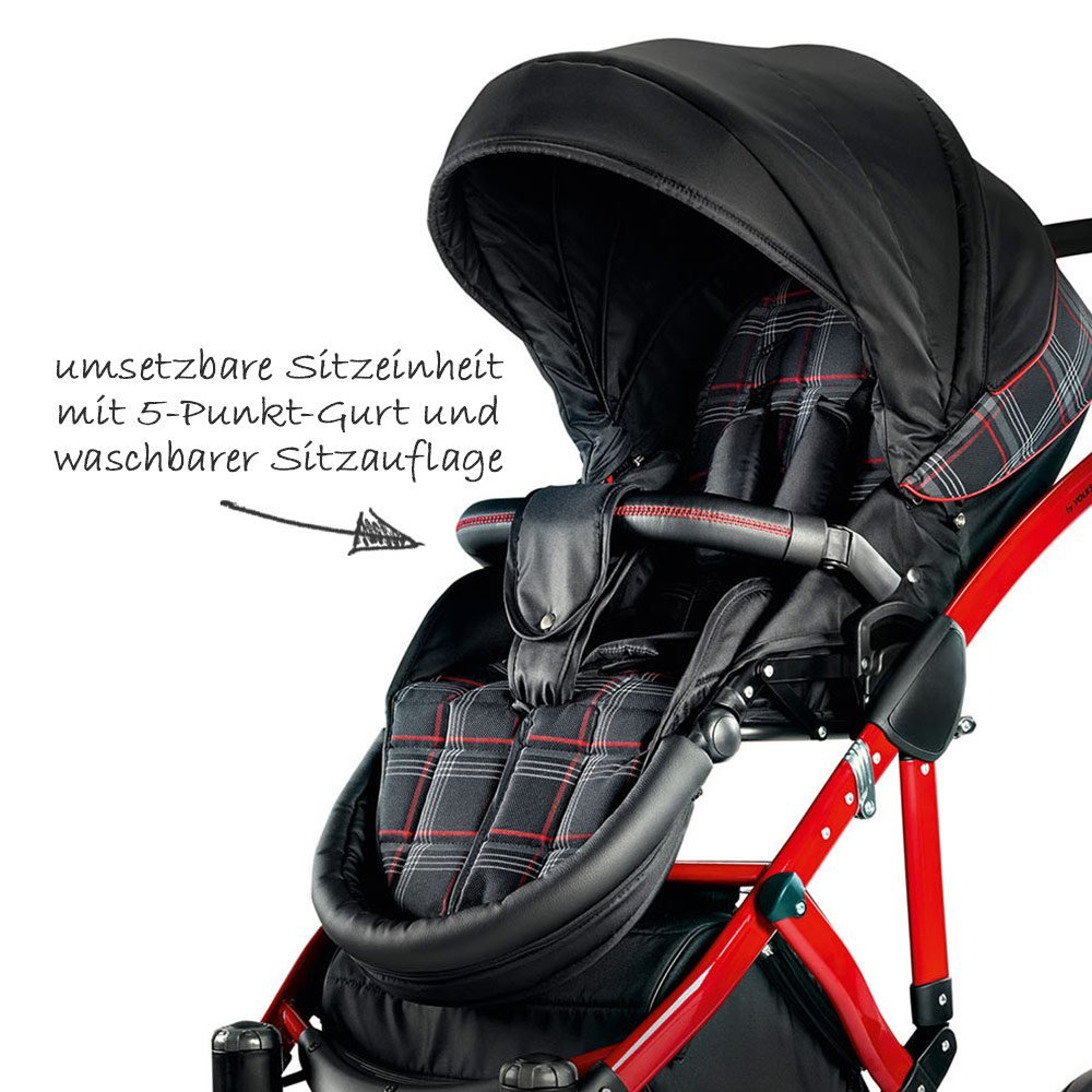Knorr-Baby GTI Wickeltasche passend zum Kinderwagen GTI NEU 