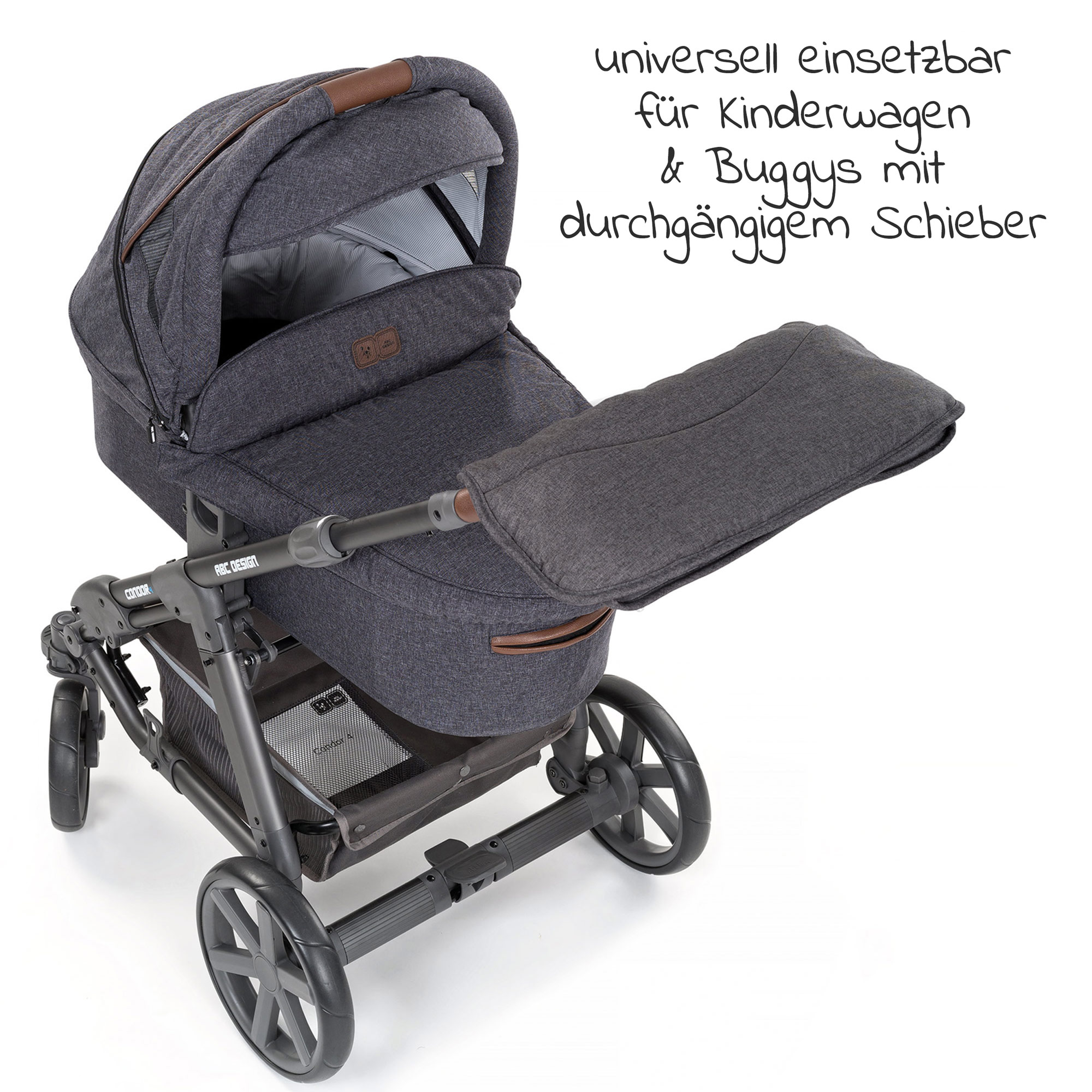 Handmuff Kinderwagen Buggy Babyschale Handwärmer Handschuhe für Kinderwagen DE 