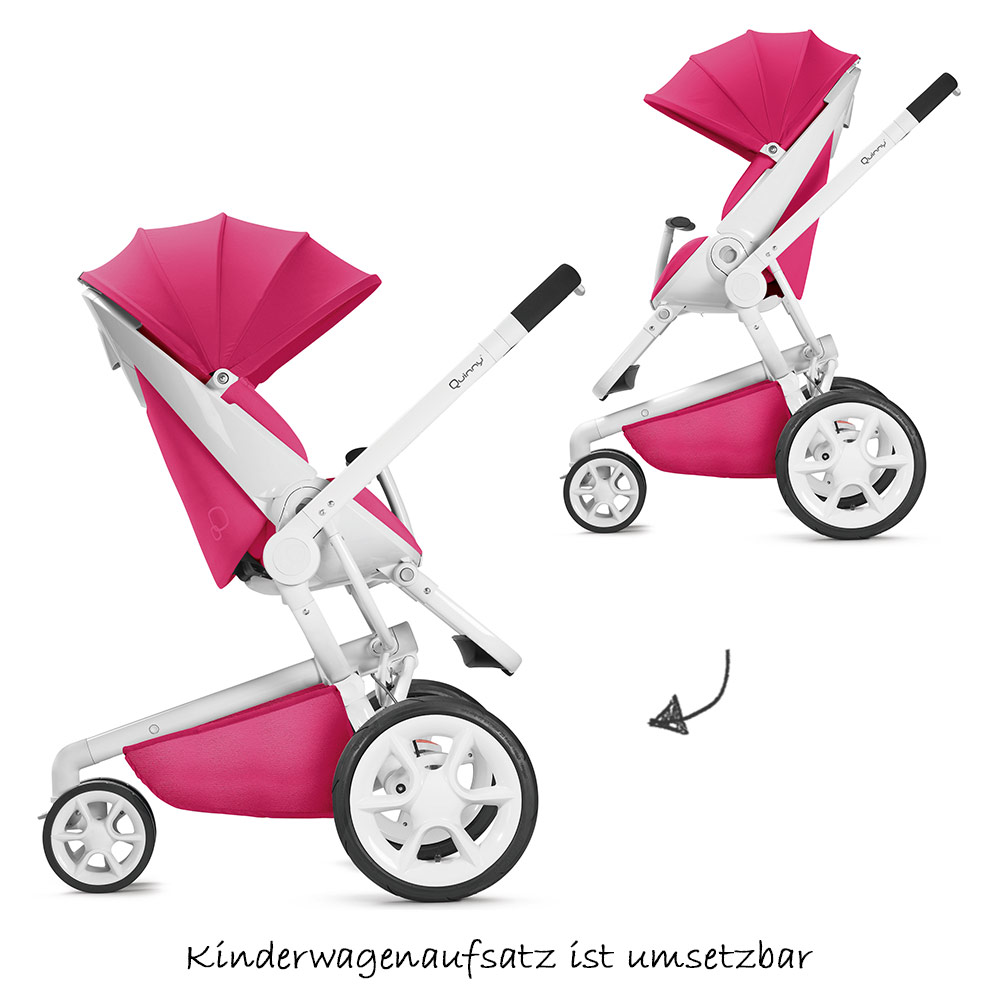 Quinny Moodd Gurtpolster Pink Passion Baby & Kind Babyartikel Kinderautositz-Zubehör Gurtpolster 