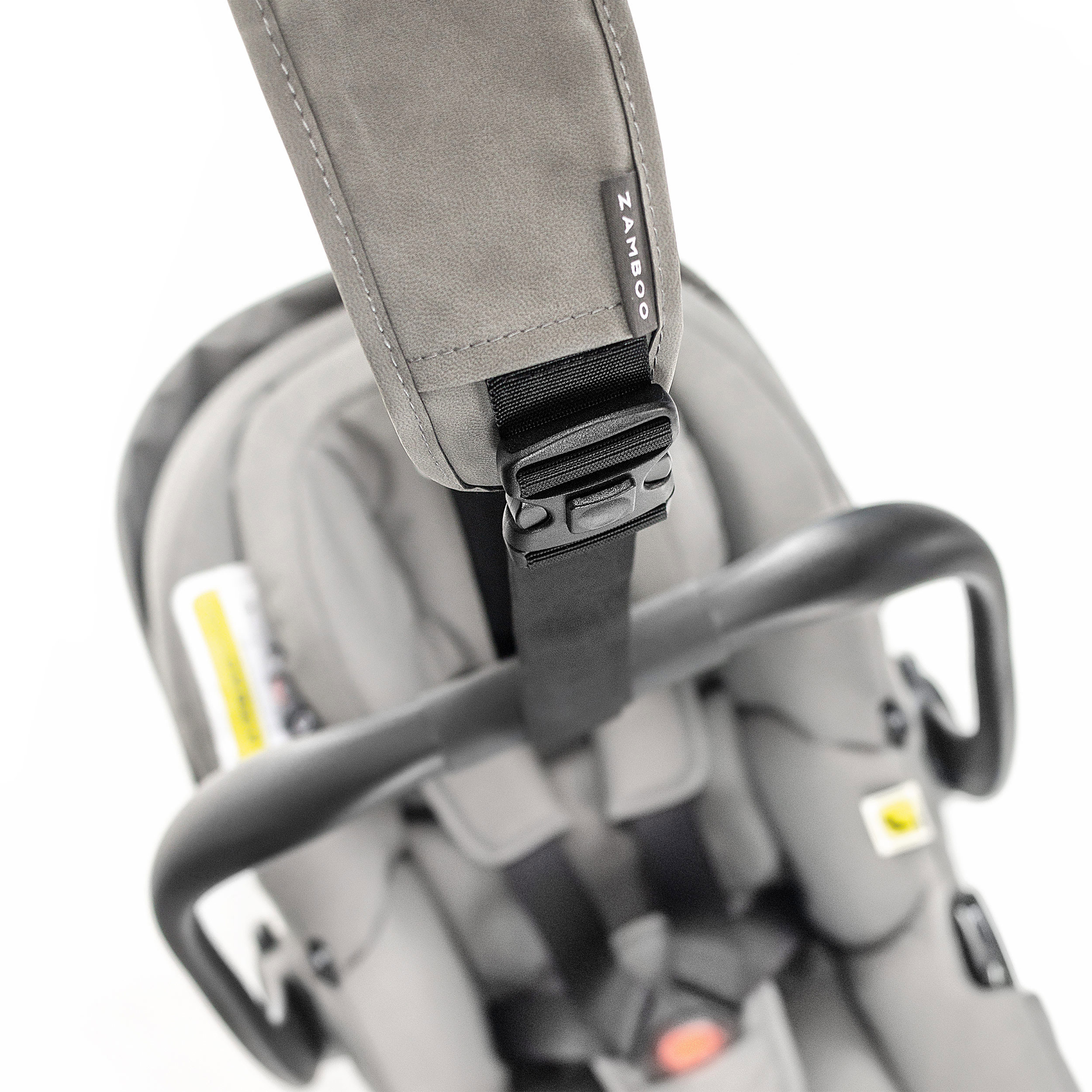 Zamboo Tragegurt für Babyschale & Baby Autositz Tragehilfe mit Anti-Rutsch-Pad 