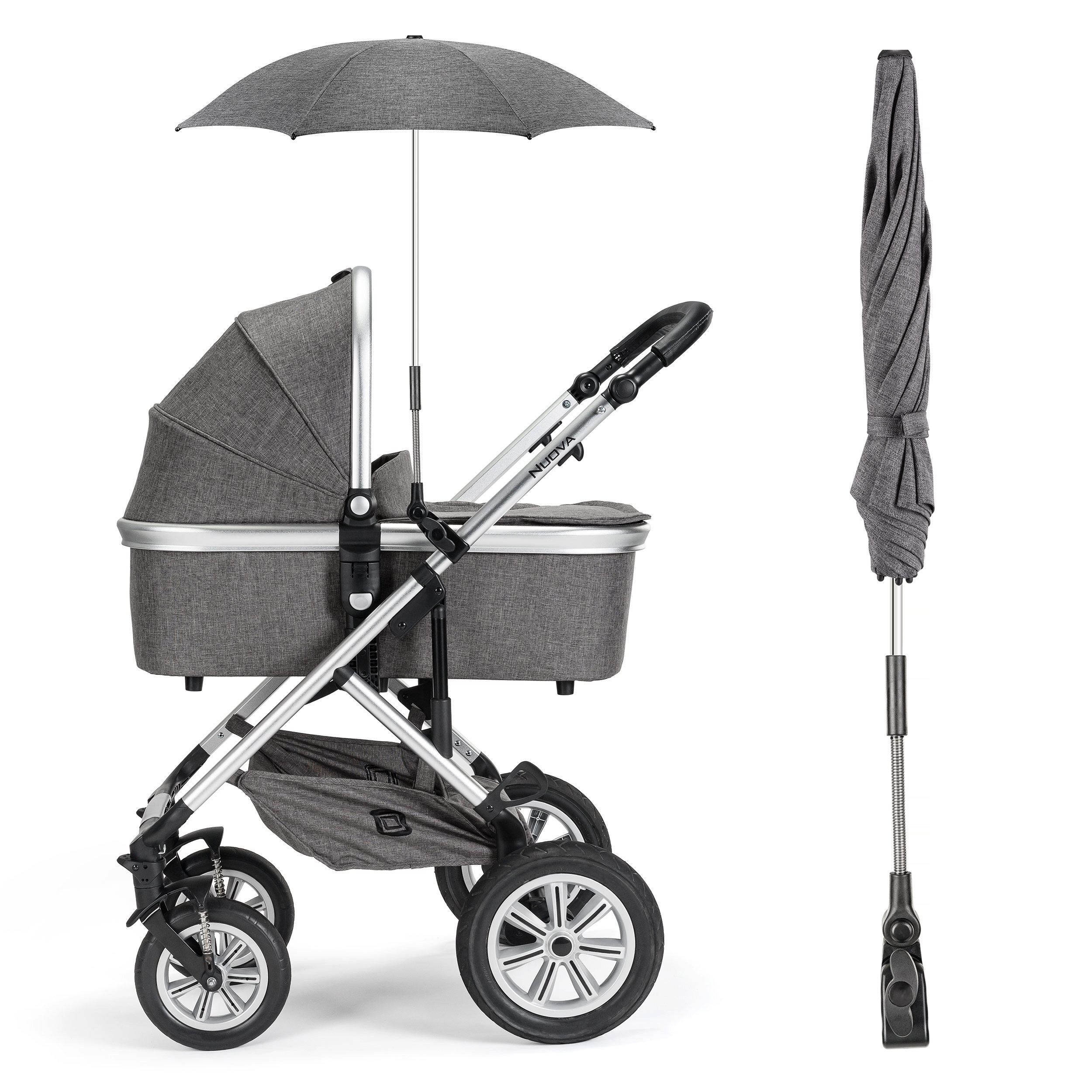Kinderwagen Regenschirm Universal Sonnenschirm Sonnenschutz für UV Schutz 