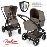 Kombi-Kinderwagen Condor 4 - inkl. Babywanne, Sportsitz & XXL Zubehörpaket - Fashion Edition - Nature