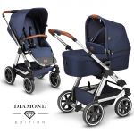 Kombi-Kinderwagen Viper 4 - inkl. Babywanne und Sportsitz - Diamond Edition - Navy