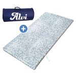 Travel cot roll mattress incl. storage bag 60 x 120 cm - mosaic