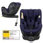 Reboarder child seat Sperber-Fix 61 61 cm - 105 cm / 1 year to 4 years with Isofix - Atlantic Blue