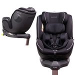 Reboarder child seat Sperber-Fix i-Size 40 cm - 105 cm / from birth to 4 years with Isofix - Pearl Black