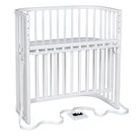 Boxspring Comfort Plus co-sleeper - White lacquered