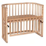 Maxi Comfort Plus co-sleeper - natural lacquered
