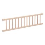 Closure grille for XXL box spring bed - bassinet use - natural untreated