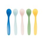 Soft spoon 5-pack - Colorful