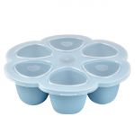 Silicone freezer mold Multiportions Flower 6 x 90 ml - Windy Blue