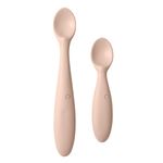 2 pcs silicone spoon set - Blush
