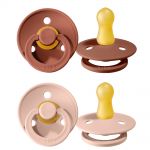 Pacifier - Color 2 Pack - Blush / Woodchuck - Gr. 0-6 M