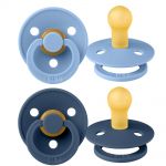 Pacifier - Color 2 Pack - Sky Blue / Steel Blue - Gr. 0-6 M