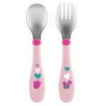 2-piece Cutlery Set Stainless Steel - Rose Pink