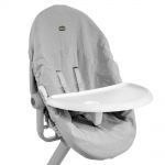 Tray & seat cover meal set for Baby Hug 4 in 1 Air - Neutral