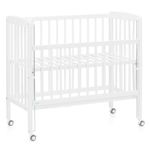 2 in 1 extra bed, bassinet Nino (also suitable for box spring beds) - White