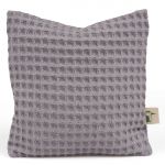 Heat pad with rape seed filling 13.5 x 13.5 cm - Waffle pique - Grey