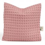 Heating pad with rape seed filling 13.5 x 13.5 cm - Waffle pique - Pink