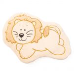 Heat cushion with grape seed filling heat zoo - lion