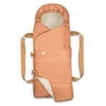 3in1 baby nest - Carry N Play - Carrycot, footmuff and play mat for baby carriage and buggy - Dots Cork