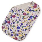 Cover / topper for changing mats such as Change N Clean - Floral Beige