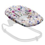 Cover for Alpha Newborn Bouncer (breathable & easily washable) - Floral Beige